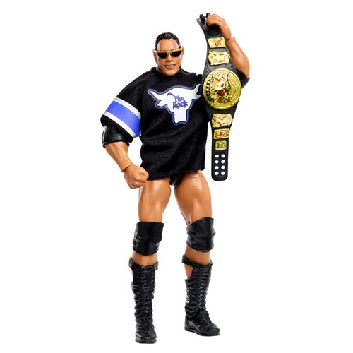 WWE Elite Collection Series 100 The Rock Action Figure
