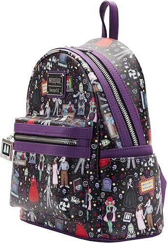 Loungefly Beeteljuice Icons Mini Backpack