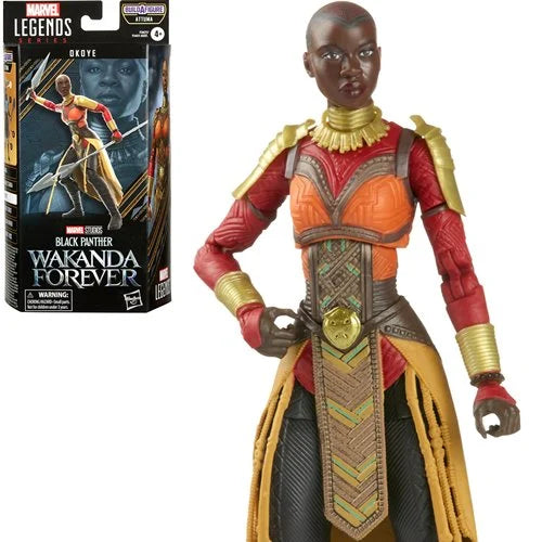 Black Panther Wakanda Forever Marvel Legends 6-Inch Okoye Action Figure