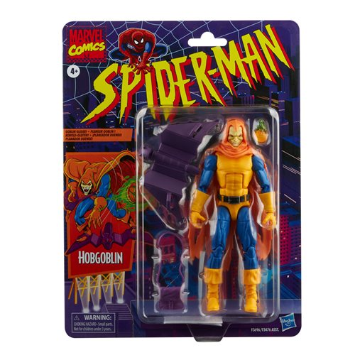Spider-Man Retro Marvel Legends Hobgoblin 6-Inch Action Figure
